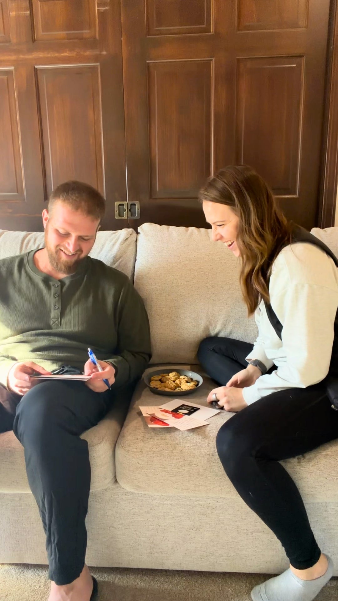 Load video: Cookies on the Couch