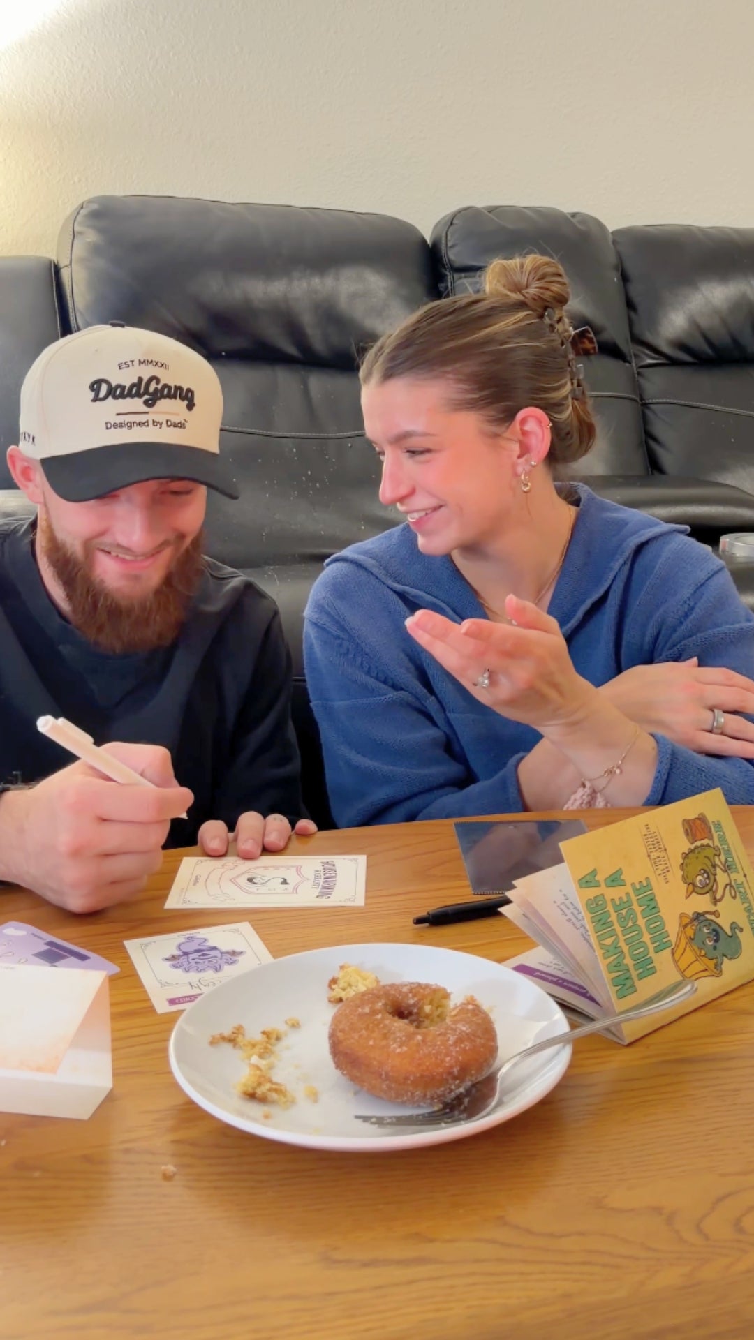 Load video: A video of a couple's experience playing Spirit of the House.