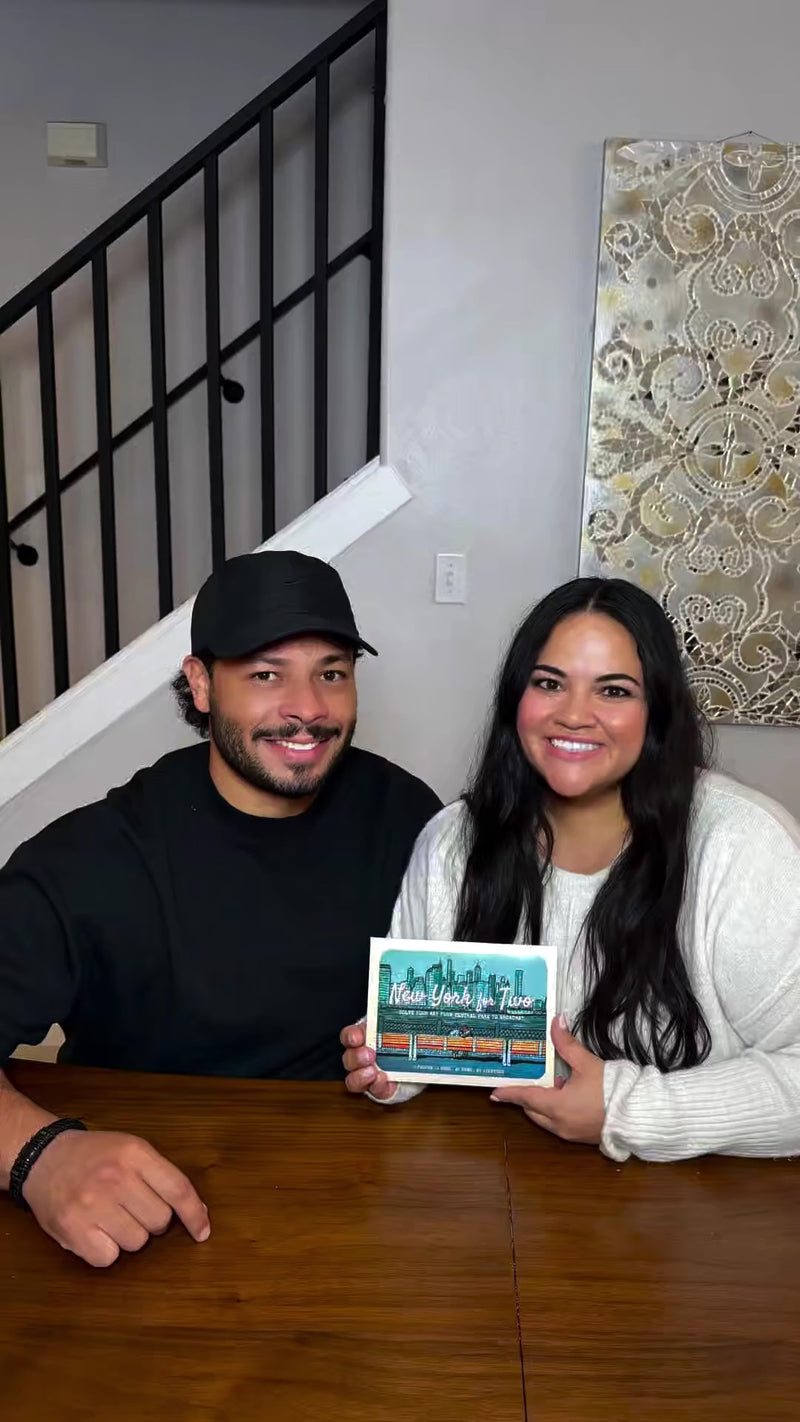 A video of a couple's experience playing New York for Two.